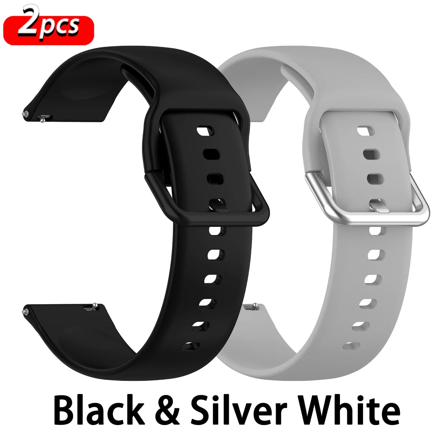Strap For Amazfit GTS 2/4/3/GTS 2/4 Mini/GTR 4/2/2e 20mm/22mm Watch Silicone Sport Bracelet Amazfit bip 6 5 3/u pro Series band