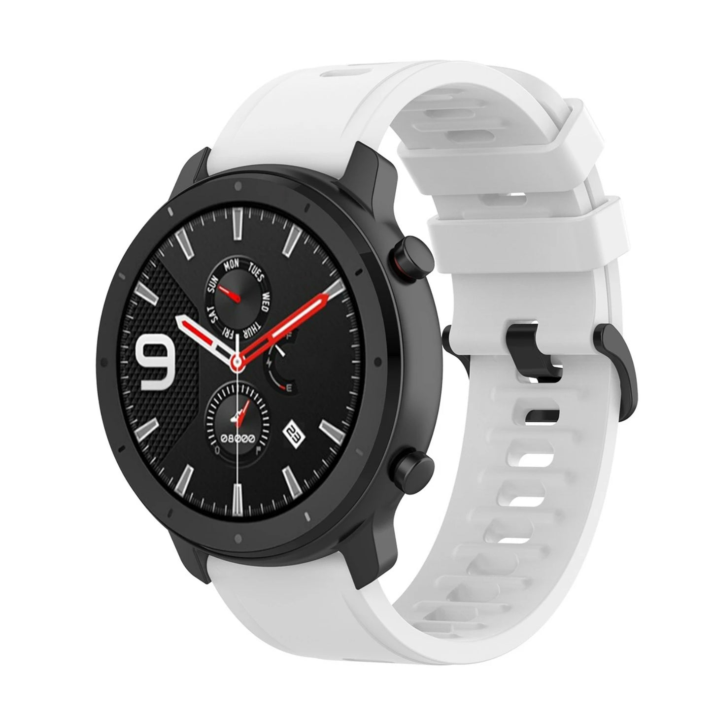 Silicone Strap for Amazfit GTR 47MM /2/2e/Stratos 3 GTR 4 3pro Bracelet Correa For Amazfit GTS 4 Mini/2 2E 3 Watchband