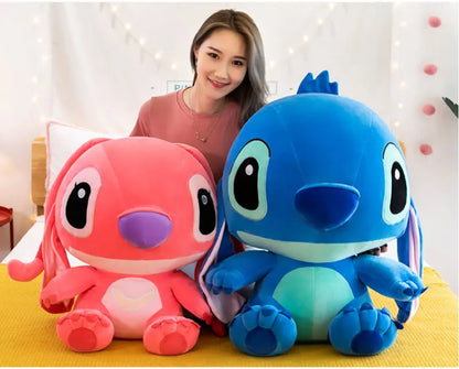 Lilo & Stitch Couple Models Cartoon Stuffed Plush Anime Plushs Toys Pendant Toy Pillow Kids Birthday Gift