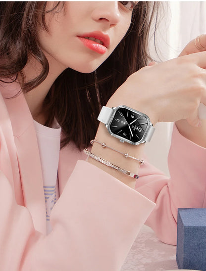Xiaomi 1.75' AMOLED Smartwatch Women Men Bluetooth Call IP68 Waterproof Weather Menu Heart Rate Step Fitness Sports Smart Watch