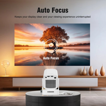 Magcubic HY310 Auto Focus Projector 1080P Native 4K 330ANSI Android 11 WiFi6 BT5.4 Mini Outdoor Movie Projector with Air Mouse