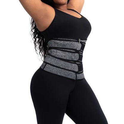 Waist Trainer Corsets for Women Workout Sauna Sweat Belly Trimmer Belt Sports Body Shaper Girdles Fitness Weight Loss Shapewear
