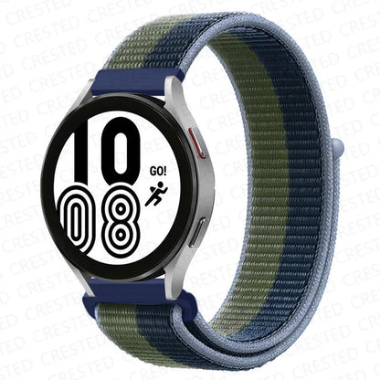 Nylon Loop Band For Samsung Galaxy Watch 6 4 7 classic/5 Pro/active 2/Gear S3 20mm/22mm Bracelet Huawei watch GT 2e 3 pro strap