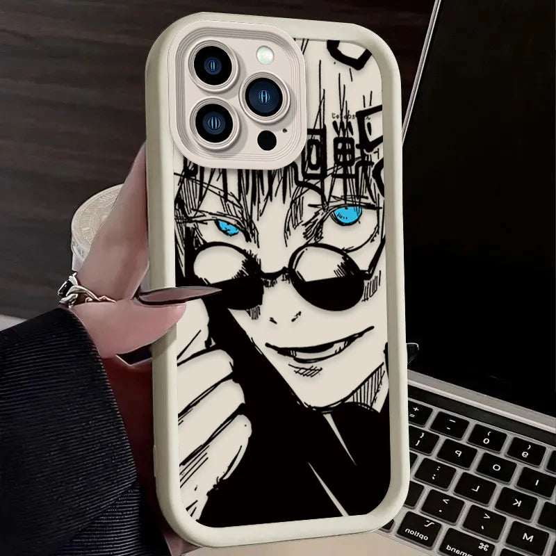 Anime Jujutsu Kaisen Phone Case for IPhone 17 Air 16 16E 15 14 13 12 11 Pro Max X XS X S Max XR SE 2020 SE4 7 8 Soft Back Cover