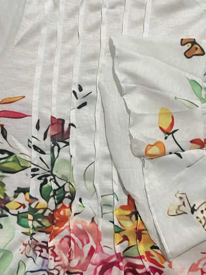 T-Shirt Loose Women'S Comfortable Clothing Shirt 3d Printed Trend Seven-Quarter Sleeve Top