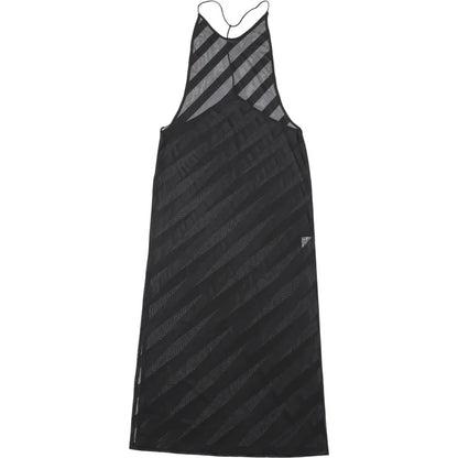 Halter Party Club Maxi Split Dress Outfits Women Summer Sleeveless Backless Bodycon Long Dresses Vestido