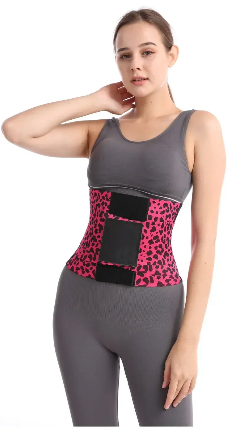Belt Tummy Control Body Shaper with Triple Wrap Corset Workout Sweat Band Sports Slimmer Gym Girdle Shaper