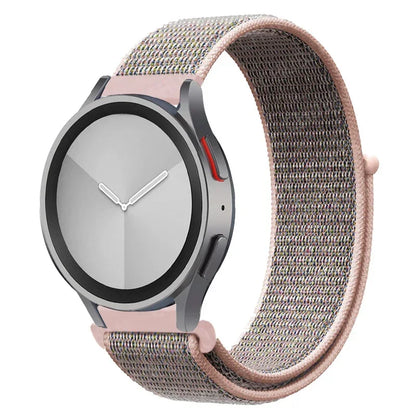 Nylon loop Band For Samsung Galaxy Watch 7 FE 6/5/pro/4/Classic/active 2 40-44mm 20mm/22mm sport bracelet huawei gt 2/e/3 strap
