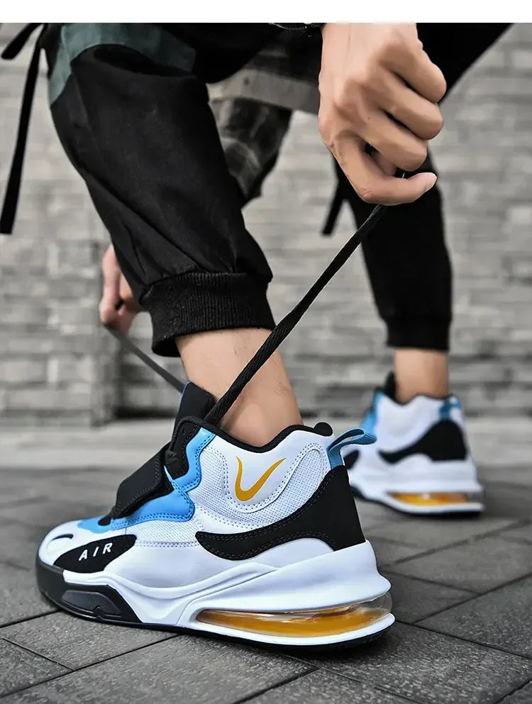 2025 Basketball Shoes for Men Air Cushion Jogging Sport Shoe Breathable Women Basket Sneakers Comfortable Outdoor Training Shoes