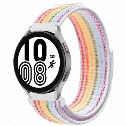 Nylon Loop Band For Samsung Galaxy Watch 6 4 7 classic/5 Pro/active 2/Gear S3 20mm/22mm Bracelet Huawei watch GT 2e 3 pro strap
