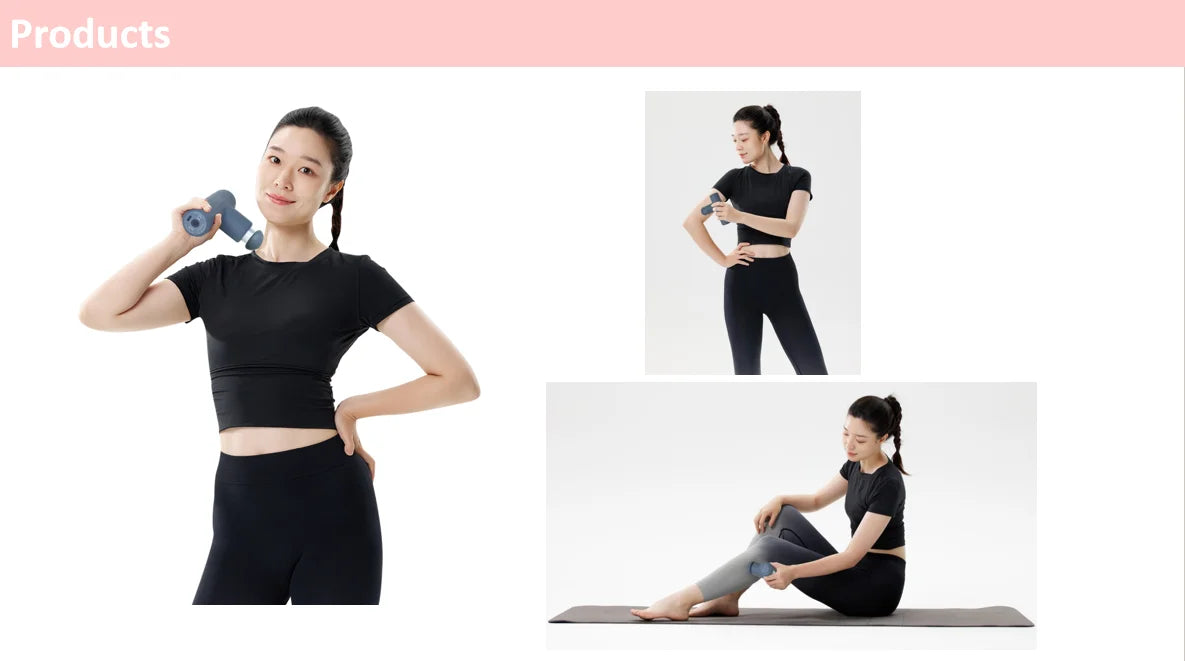 Hot Sell Comfortable Fascia Gun for Muscle Training Recovery Massage Machine Therapy Body Trainer
