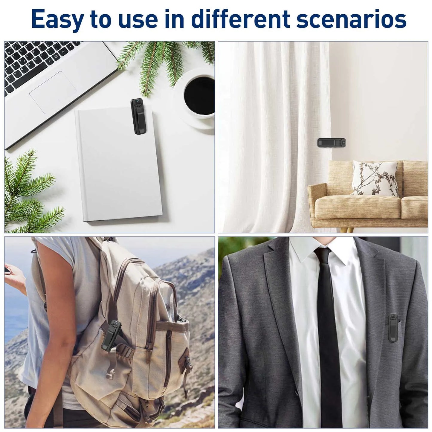 Mini Camera Portable Digital Video Recorder BodyCam Infrared Night Vision Police Camcorder