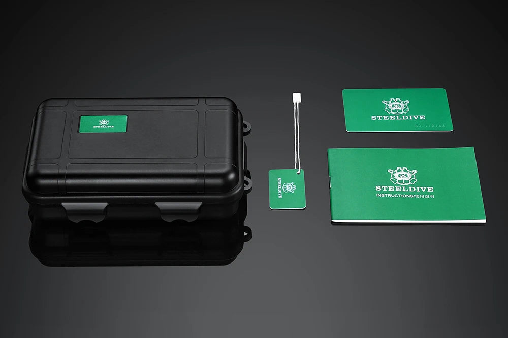 STEELDIVE SD1953 Water Ghost Ceramic Bezel Sapphire Mirror Swiss Luminous NH35 Movement Dive 30Bar Waterproof Mechanical Watch