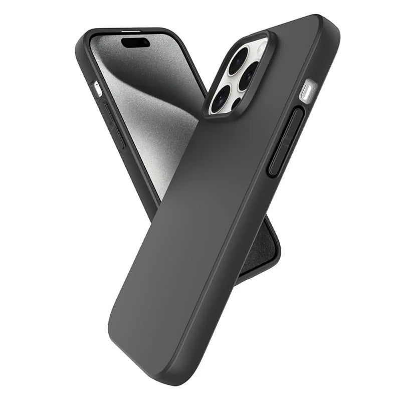 Ultra Thin Matte Silicone Case for iPhone 17 Air 16 15 14 13 12 Mini 11 X S Max XR Cover for iPhone 16E 16 15 14 7 8 Plus SE 2 3