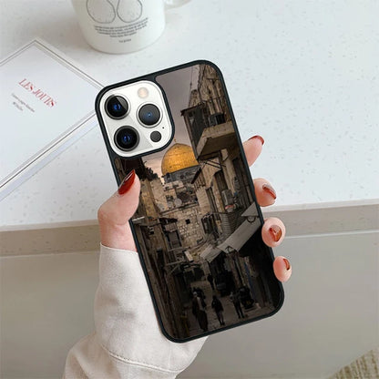 Jerusalem Building Celular Mobile Smartphone Cases For iPhone 17 Air 16 15 14 12 13 11 Pro MAX 6S Plus SE2020 Coque Fundas