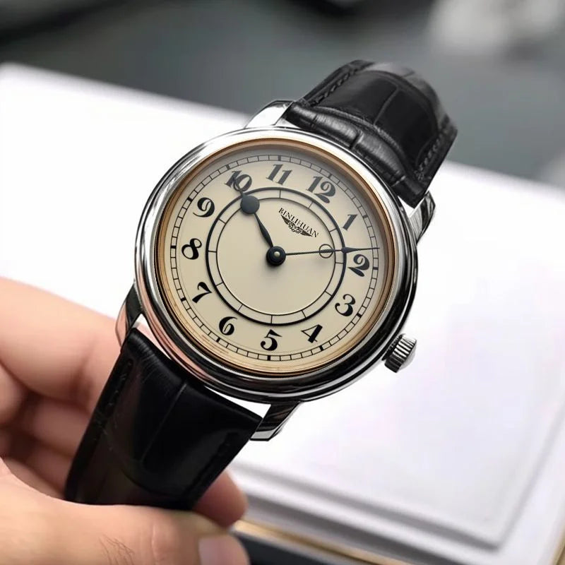New Top Brand Man Wristwatch Luxury Business Waterproof Men Watch For Men Quartz Clock Leather Men's Watches reloj Handsome