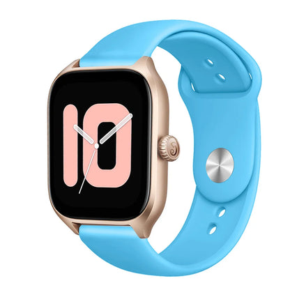 Silicone band For Amazfit GTS 3/2/2e/GTS2 Mini/GTR 42mm/47mm/GTR 3/3 Pro/2/2e Sport Watch Bracelet Amazfit bip 6 strap