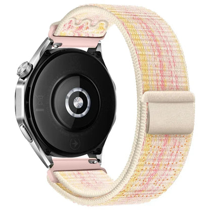 Smart Watch Strap for Amazfit Balance GT4/3/2 46mm Nylon Loop Bracelet for Samsung Galaxy Watch 4/6 Classic 5 Pro 45mm