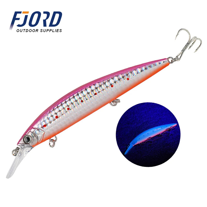 Sinking Minnow Fishing Lures Saltwater Freshwater Long Casting Sea Artificial Bait Jerkbait