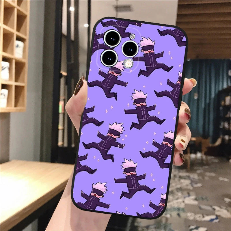 Satoru Gojo Jujutsu Kaisen Phone Case For iphone 17 Pro Max 17 Air 16 15 14 13 Pro Max 15 16 Pro 15Plus