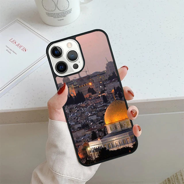 Jerusalem Building Celular Mobile Smartphone Cases For iPhone 17 Air 16 15 14 12 13 11 Pro MAX 6S Plus SE2020 Coque Fundas