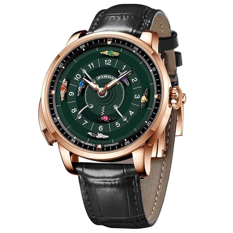 Pindu player horse racing series men's mechanical European roulette horse racing game fully automatic sports design party watch