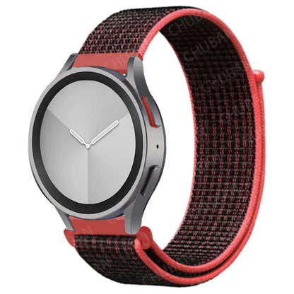 Nylon loop Band For Samsung Galaxy Watch 7 FE 6/5/pro/4/Classic/active 2 40-44mm 20mm/22mm sport bracelet huawei gt 2/e/3 strap