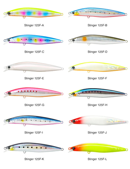 Ultra Long Casting Floating Minnow 125mm 25g High Strength Saltwater Seabass Artificial Hard Baits