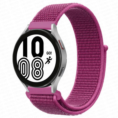 Nylon Loop Band For Samsung Galaxy Watch 6 4 7 classic/5 Pro/active 2/Gear S3 20mm/22mm Bracelet Huawei watch GT 2e 3 pro strap