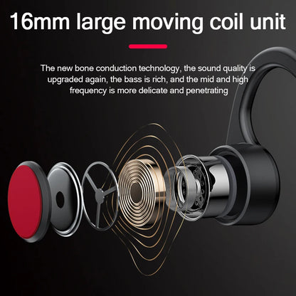 Lenovo X3 Pro Bone Conduction Headphone Bluetooth 5.3 Wireless Headset Waterproof Ear Hook Sports Earphones With Mic