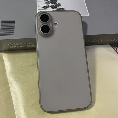 Ultra Thin PP Hard Case for iPhone 17 16 15 14 13 12 mini 11 Pro X XR XS Max 16E 7 8 Plus SE Translucent Shockproof Slim Cover