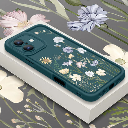 IPhone 17 16e 15 16 Pro Max 14 13 12 Pro Max 15 16 Plus Air 11 Case Flowers Pattern Shockproof Soft TPU Silicone Phone Cover