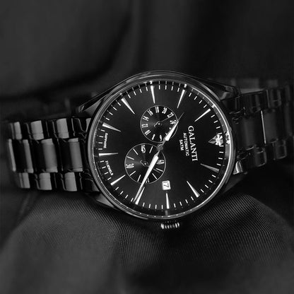 CADISEN Watch Man Automatic Mechanical Watches Man Blue Green Dial Stainless Steel Sapphire Glass MIYOTA 82S7 40mm Wristwatch