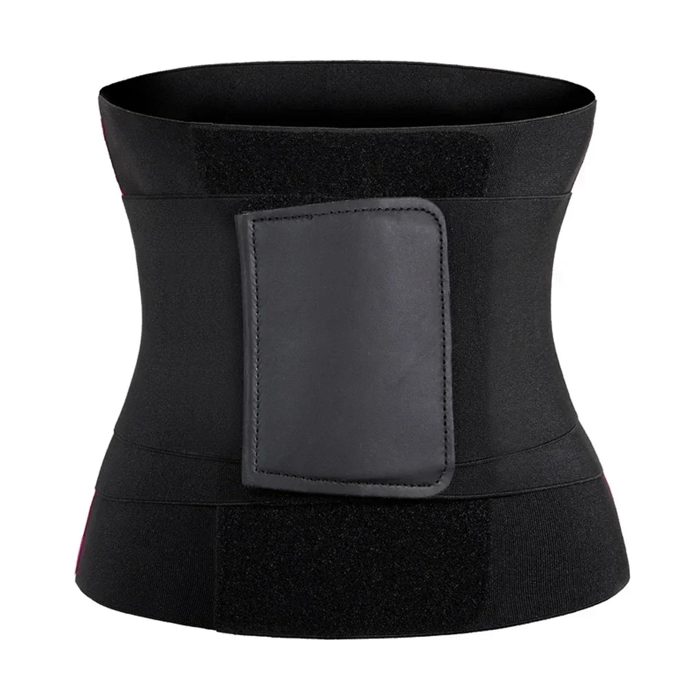 Belt Tummy Control Body Shaper with Triple Wrap Corset Workout Sweat Band Sports Slimmer Gym Girdle Shaper