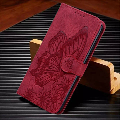 IPhone 17 Flip Case for Coque iPhone 15 16 14 13 12 11 Pro Max iPhon 15 Plus Cases Cute Cat Butterfly Leather Wallet Back Cover