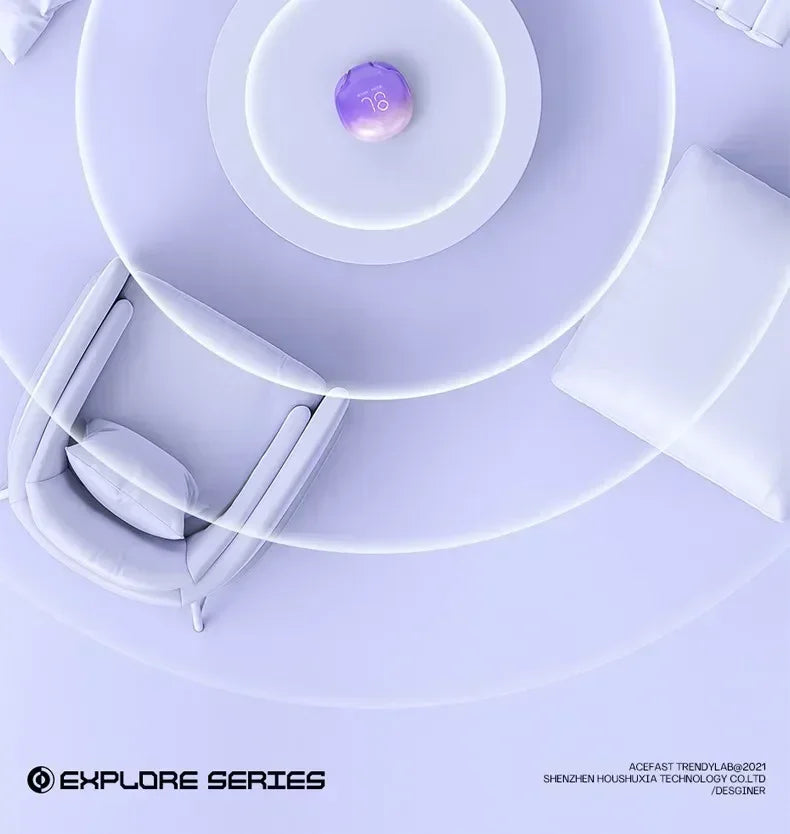 ACEFAST T9 Bluetooth Earphone Wireless IPX4 Waterproof Headset Gift 5.3 Stereo Surround Noise Reduction Hi Res Office Earbuds