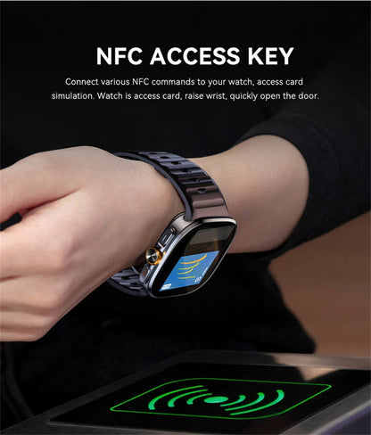 Android 9.0 Smart Watch 2.4 inch AMOLED 2100mah Battery 900W Camera GPS WIFI Google APPS Download Smartwatch