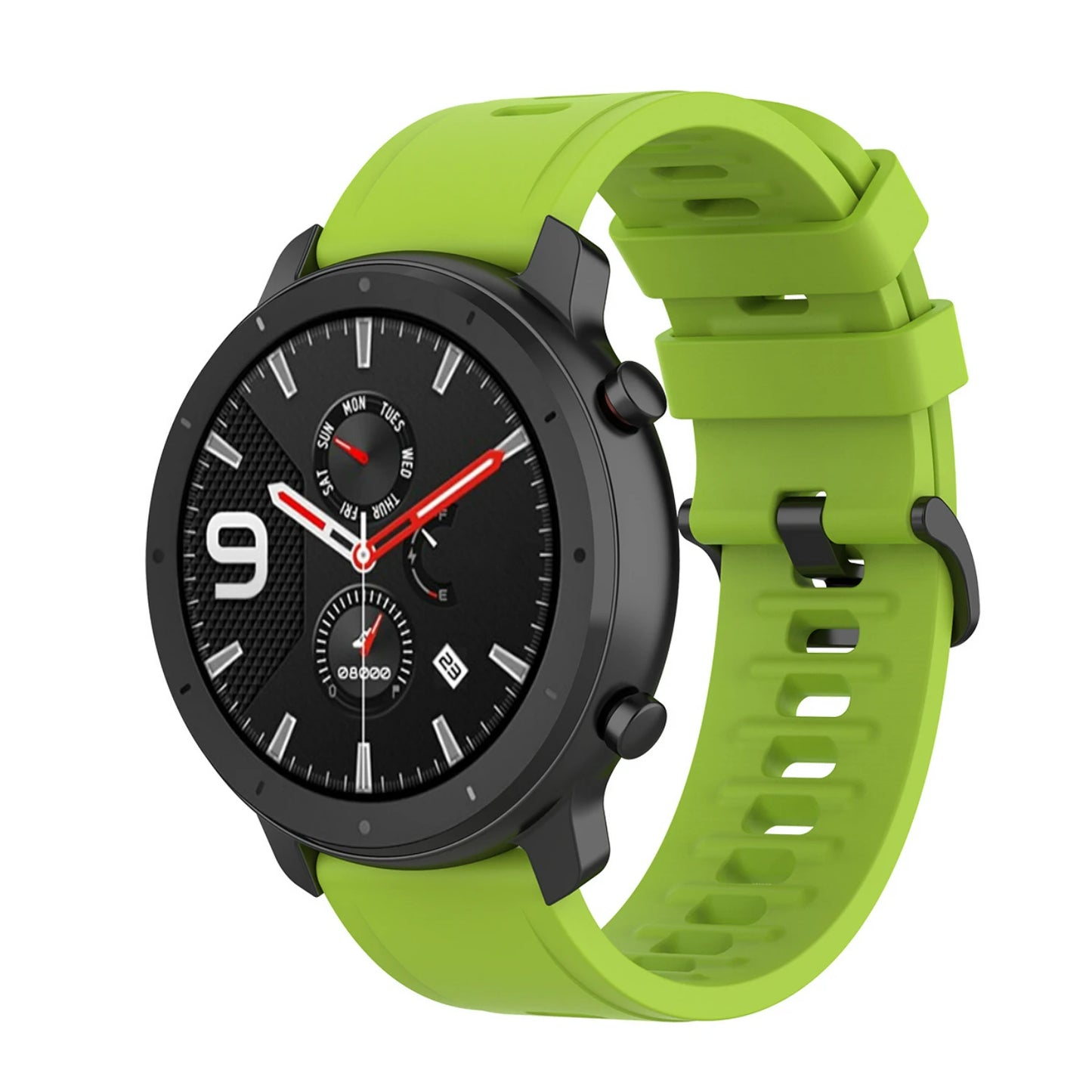 Silicone Strap for Amazfit GTR 47MM /2/2e/Stratos 3 GTR 4 3pro Bracelet Correa For Amazfit GTS 4 Mini/2 2E 3 Watchband