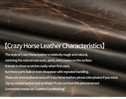 Case for iPhone 15 16 17 Pro Max 17Pro 17 Air 16Pro Retro Luxury Genuine PULL-UP Leather Magnetic Phone Back Cover