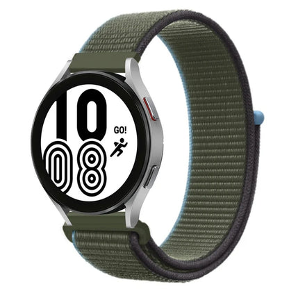 Nylon Loop Band For Samsung Galaxy Watch 6 4 7 classic/5 Pro/active 2/Gear S3 20mm/22mm Bracelet Huawei watch GT 2e 3 pro strap