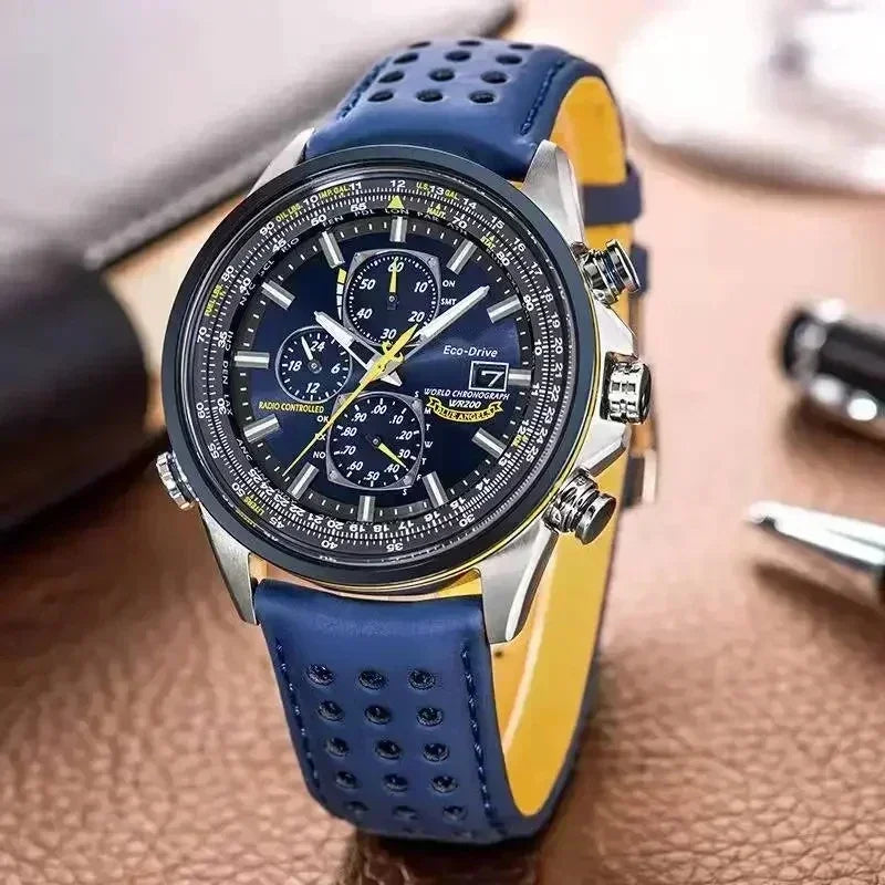 2025 Men Watches Luxury Trend Quartz Calendar Waterproof Multi Function Fancy Round Watch Stainless Automatic Watch