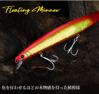 31g Floating Minnow STINGER 160F Saltwater Fishing Lure  Ultra-long Casting Hard Baits 500G Large Baits