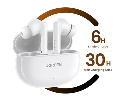UGREEN HiTune ANC TWS Wireless Earbuds Active Noise Cancellation Hi-Res LDAC Bluetooth Earphones for iPhone 15 Pro Max