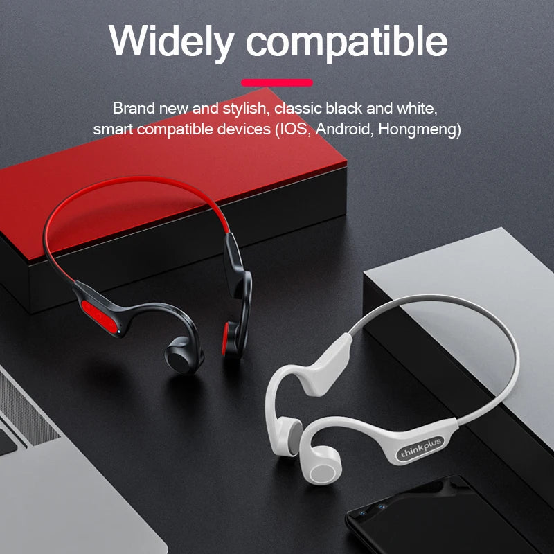 Lenovo X3 Pro Bone Conduction Headphone Bluetooth 5.3 Wireless Headset Waterproof Ear Hook Sports Earphones With Mic