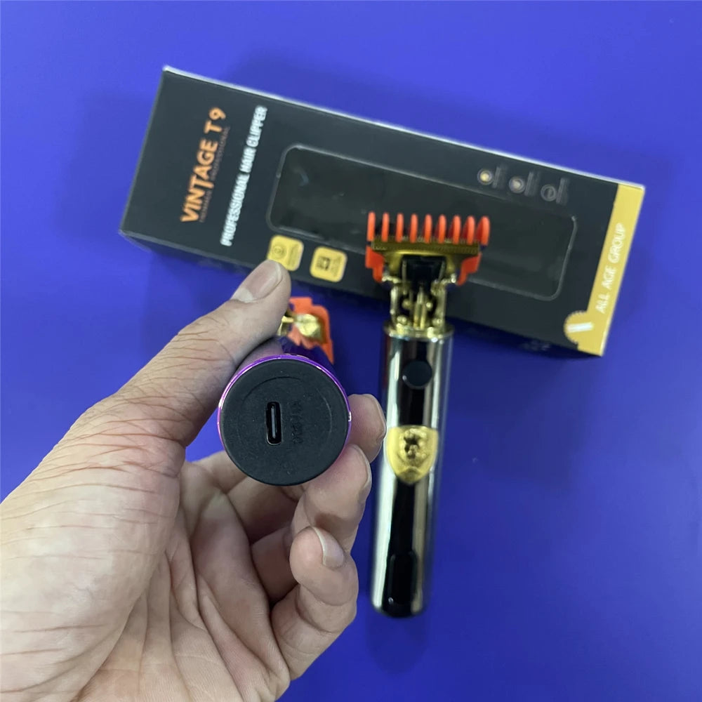 T9 hairdresser high quality silent home razor high-end hair salon hairdressing beauty tools home appliances shaving gifts