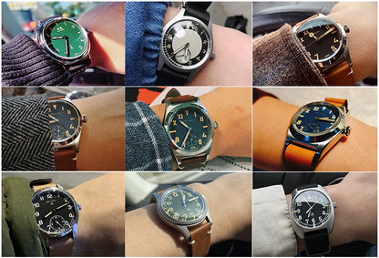 Baltany 2025 new military 39mm men's quartz chronograph VK61 sapphire stainless steel waterproof 10Bar luminous reloj hombre