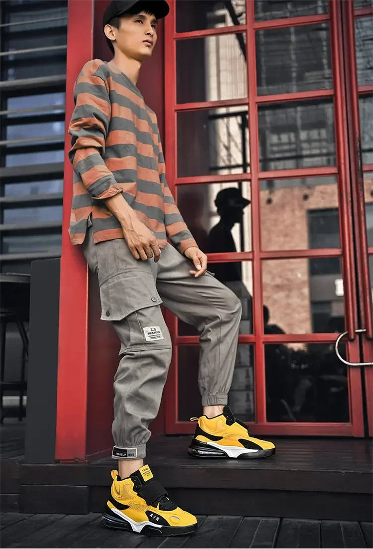 2025 Basketball Shoes for Men Air Cushion Jogging Sport Shoe Breathable Women Basket Sneakers Comfortable Outdoor Training Shoes