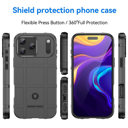 Military-Grade Shockproof Case for iPhone 17 Rugged TPU Shield Cover Compatible with iPhone 416/17pro Max Phone Protector