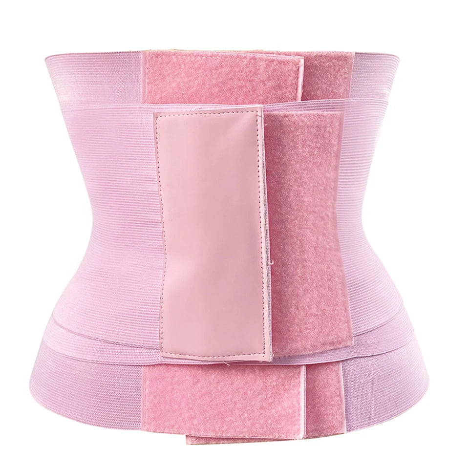 Reducing And Shaping Girdles For Belly Slimming Belt Waist Cinchers Support Velcro Breasted Double Layer Abdominal Compression