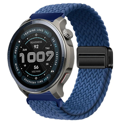 Watch Strap For Huami Amazfit Balance 2 Band GTR 4 2 2E GTR3 Pro/GTS 4/3/2 mini/Bip 3 6 U S Braided Magnetic Bracelet